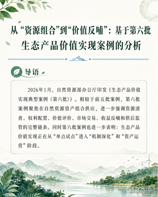 从“资源组合”到“价值反哺”：基于第六批生态产品价值实现案例的分析